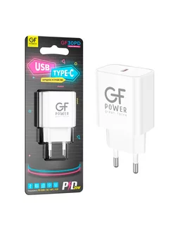 Зарядное устройство GF30PD сетевое, Type-C (PD 20Вт) GFPower 168849088 купить за 261 ₽ в интернет-магазине Wildberries