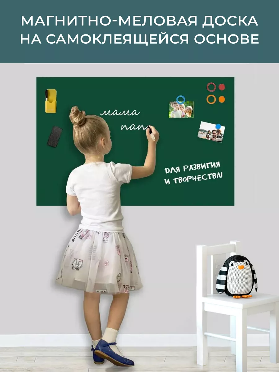 Магнитная, меловая доска...