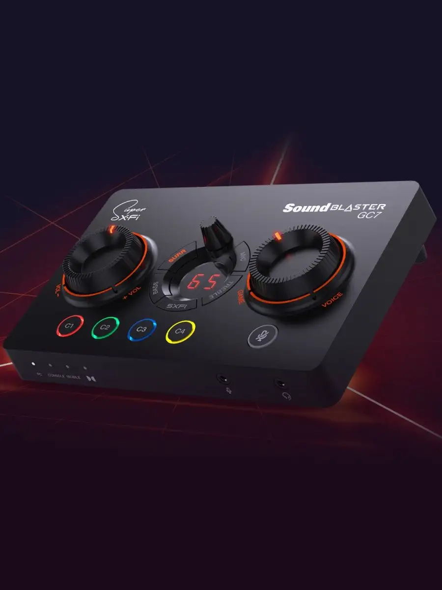 Внешняя звуковая карта Sound Blaster GC7 Creative 168931524 купить за 15  723 ₽ в интернет-магазине Wildberries