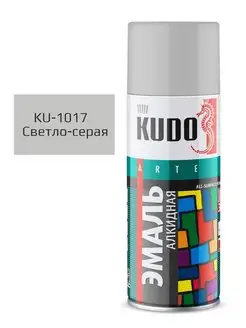 Алкидная аэрозольная краска светло-серая KUDO 168954672 купить за 289 ₽ в интернет-магазине Wildberries