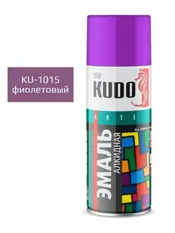 Алкидная аэрозольная краска фиолетовая KUDO 168954679 купить за 318 ₽ в интернет-магазине Wildberries