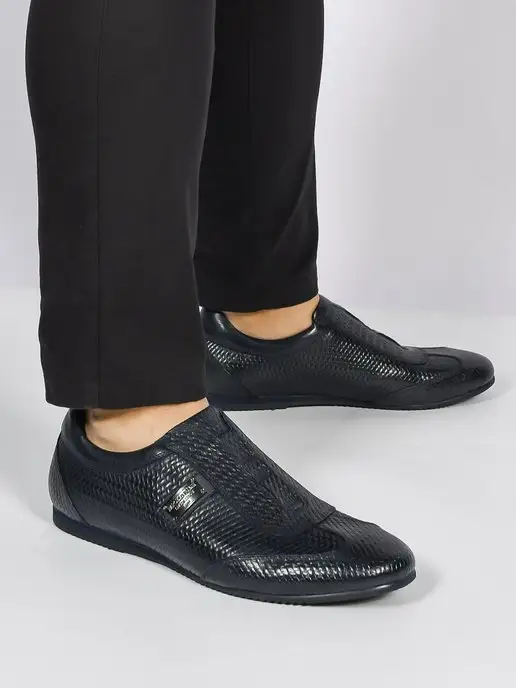 Marcelo Biagi Men’s Leather Loafers ??‍♀️?2025 Alexander McQueen Christmas Party and Spring  main image 4