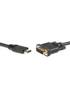 Кабель HDMI DVI-D 1080p 60Hz 3 м медь 2 фильтра Vcom 168967334 купить за 766 ₽ в интернет-магазине Wildberries