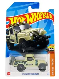 Машинка коллекционная 67 Jeepster Commando оригинал Hot Wheels 168975678 купить за 307 ₽ в интернет-магазине Wildberries