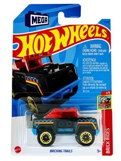 Машинка конструктор Bricking Trails оригинал Hot Wheels 168993132 купить за 392 ₽ в интернет-магазине Wildberries