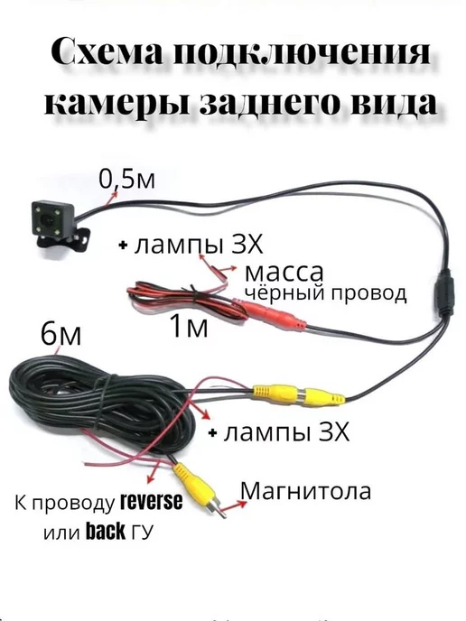 AutoDar Камера заднего вида с динамической разметкой, вариант, фото 2