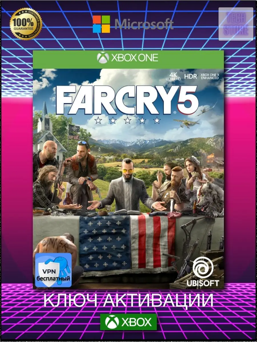 Игра Far Cry 5 Xbox One, series X,S ключ Microsoft 169033993 купить за 809  ₽ в интернет-магазине Wildberries