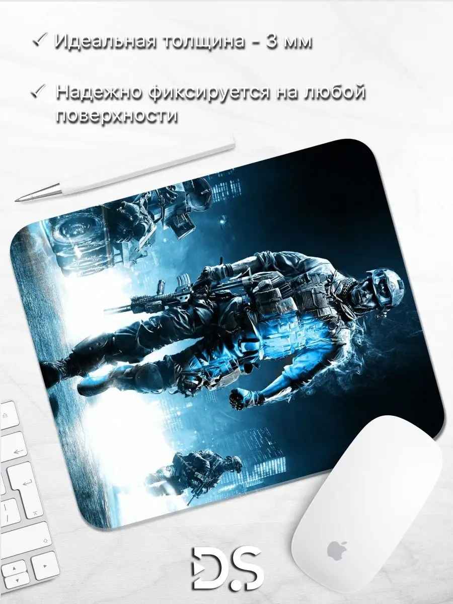 Коврик для мыши battlefield батлфилд война игра шутер DiamondMousePad  169035418 купить за 322 ₽ в интернет-магазине Wildberries