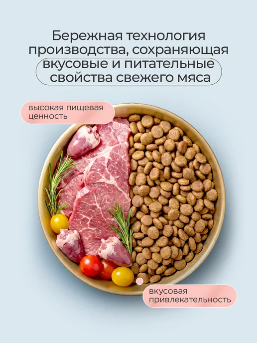 Сухой корм AlphaPet Альфапет для собак, средние, говядина, 15 кг, фото 7