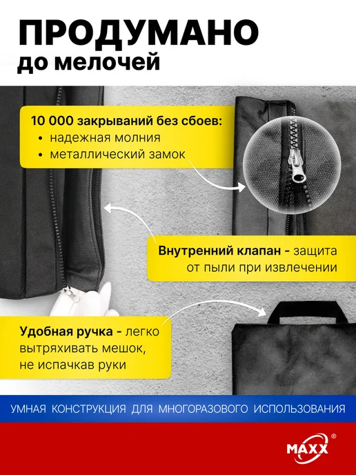 MAXX Мешок для пылесоса Karcher WD3, WD3 Premium многоразовый, вариант, фото 8
