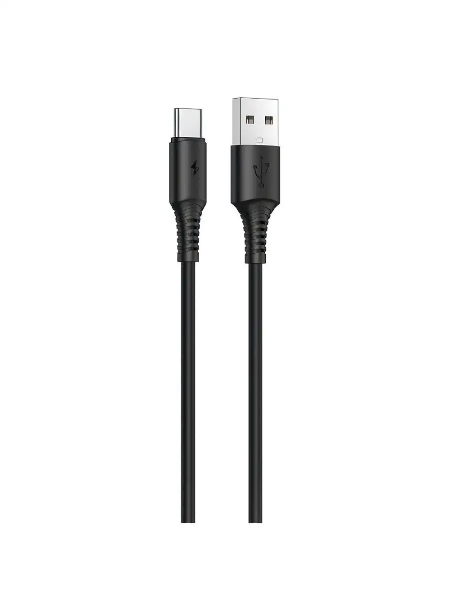 Кабель зарядный для телефона USB Type-C 3A гибкий Borofone 169069410 купить  за 163 ₽ в интернет-магазине Wildberries