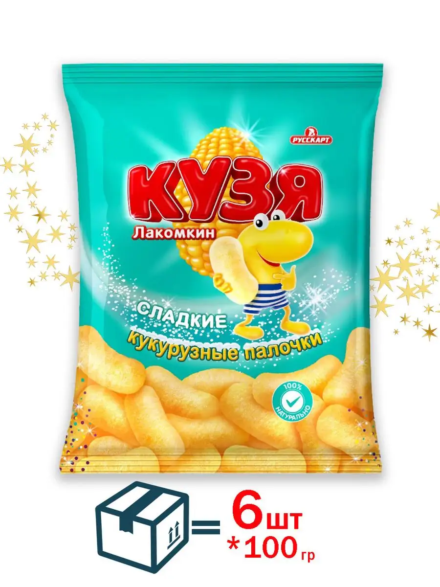 Кукурузные палочки 100гр