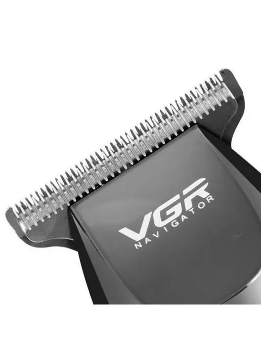 VGR Машинка для стрижки волос и бороды V-030, черный, черный, фото 5