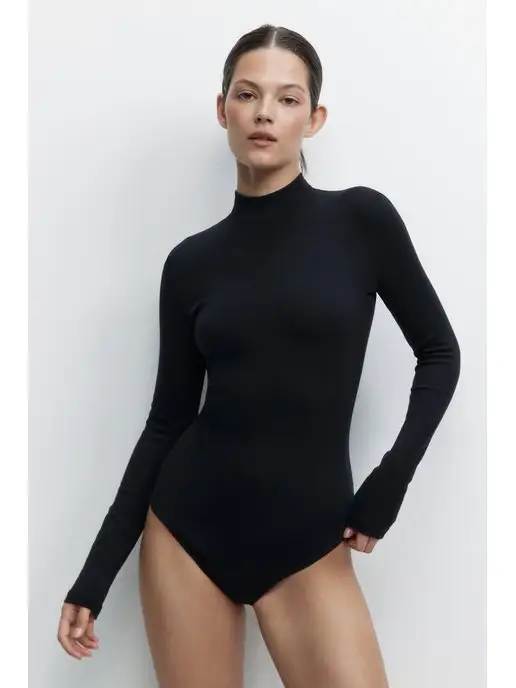 commando Women's Ballet Body Turtleneck Bodysuit