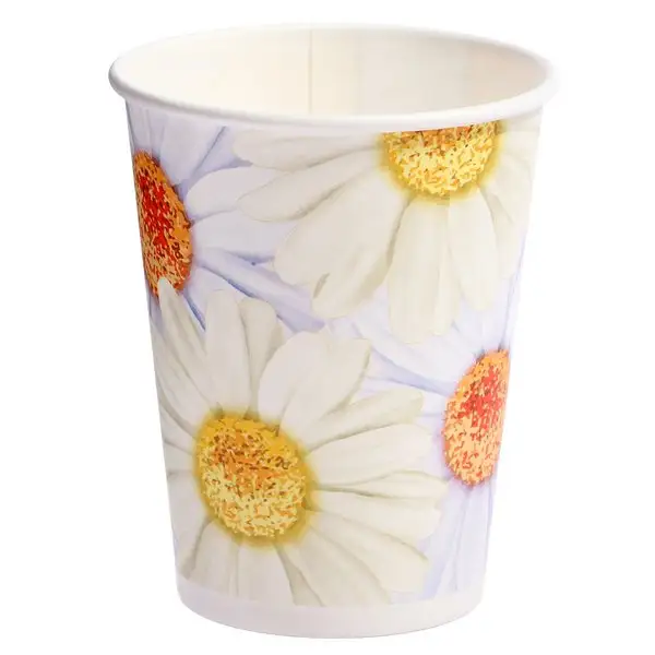 Набор бумажных стаканов "Ромашка"