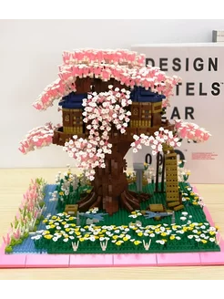 Конструктор 3D из миниблоков Домик на дереве Rtoy 169117416 купить за 2 134 ₽ в интернет-магазине Wildberries
