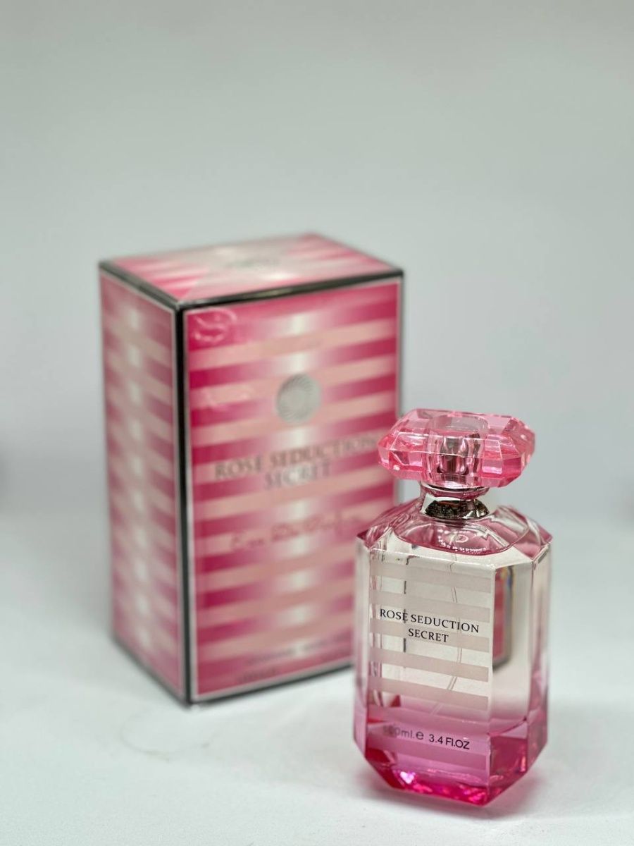 Women secret rose seduction. Rose Seduction Secret духи. Rose Seduction Secret 100 ml. Rose Seduction Secret Victoria Secret Парфюм Эссенс. Парфюм Rose Seduction Secret Шейк.