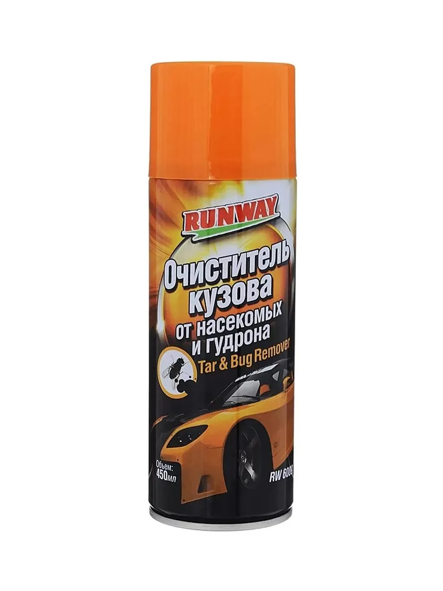 Очиститель кузова от насекомых и гудрона Runway 450мл RW6089