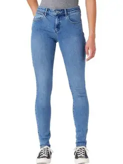 Джинсы Women Skinny Jeans Wrangler 169128145 купить за 5 212 ₽ в интернет-магазине Wildberries