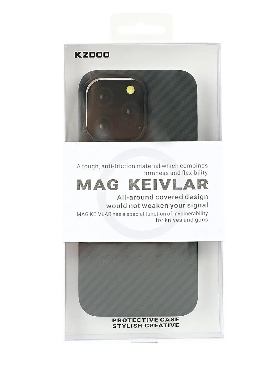 Чехол для iPhone, кевлар ударопрочный, ультратонкий K-DOO KEVLAR 169142894  купить за 2 682 ₽ в интернет-магазине Wildberries