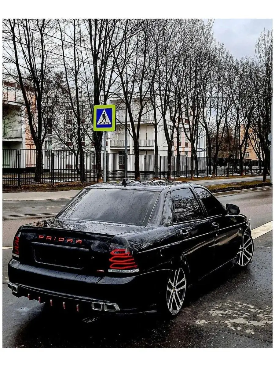 Задние фонари Lada Priora в стиле AMG NoiseCar 169166448 купить в  интернет-магазине Wildberries