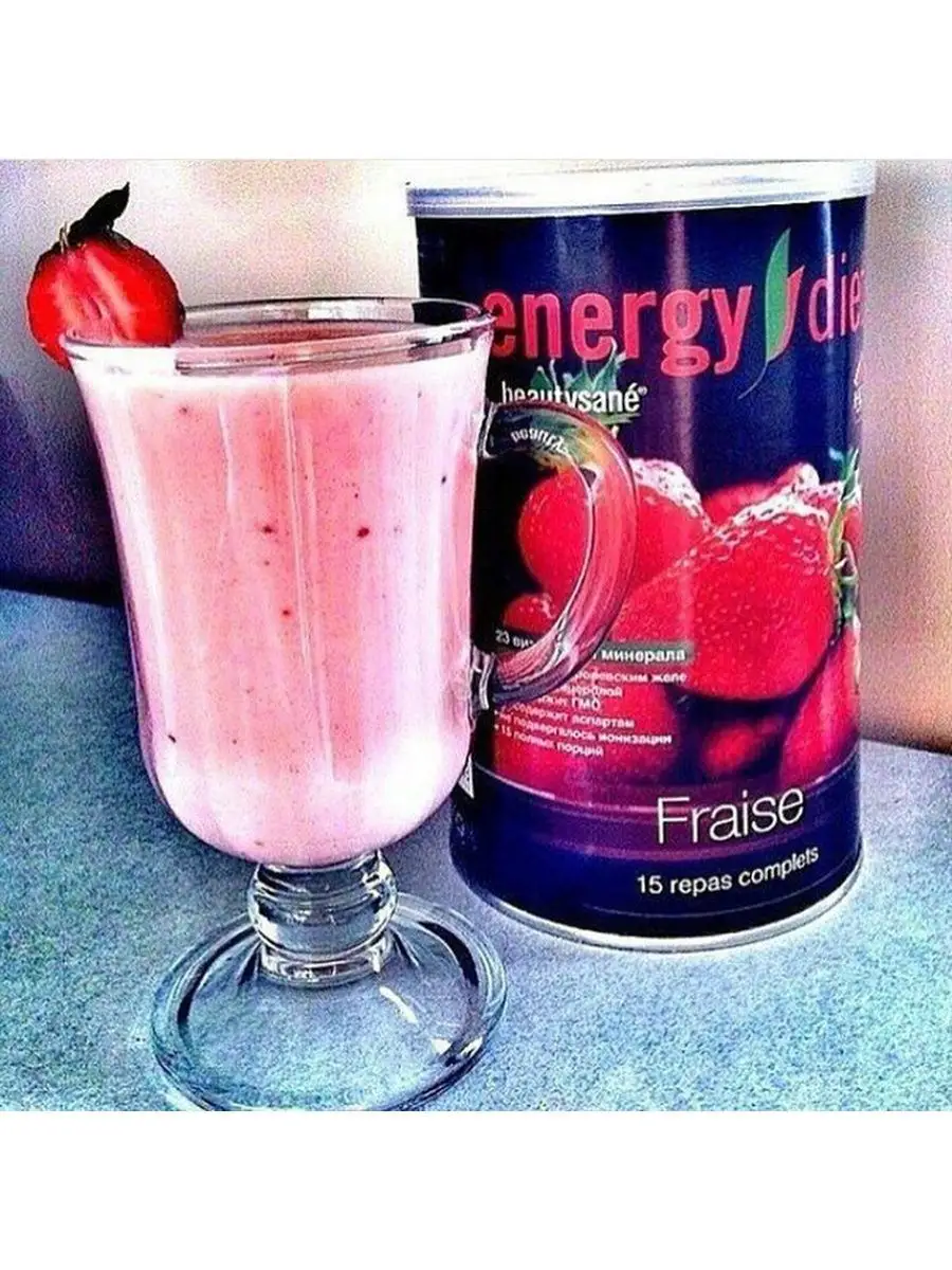 NL коктейль Energy Diet клубника Doni 169170476 купить в интернет-магазине  Wildberries