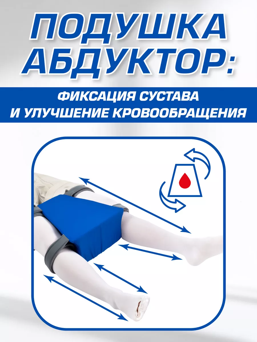 Подушка-абдуктор ортопедическая для ног фото 3