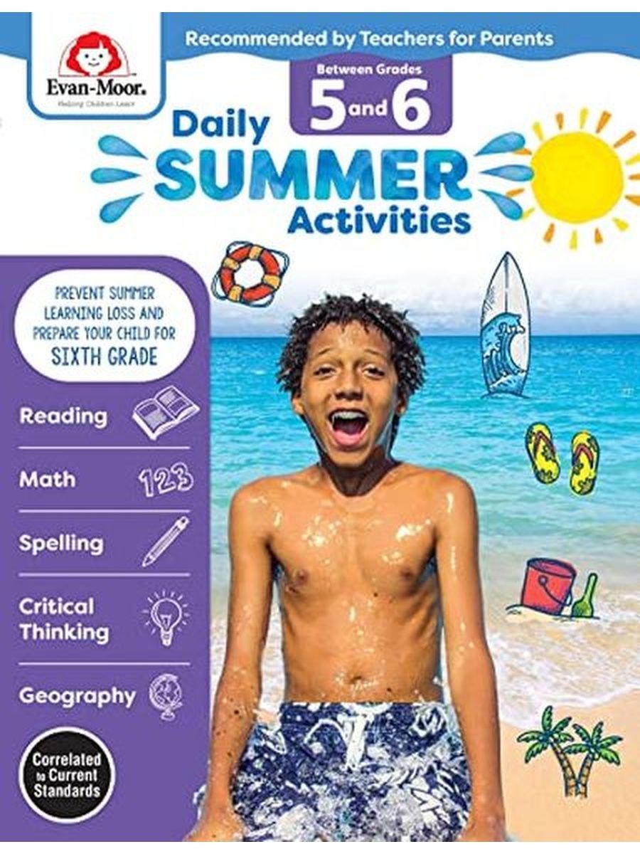 Activities отзывы. Daily Summer activities. Evan Moor. Daily book. Daily Summer activities PREK.