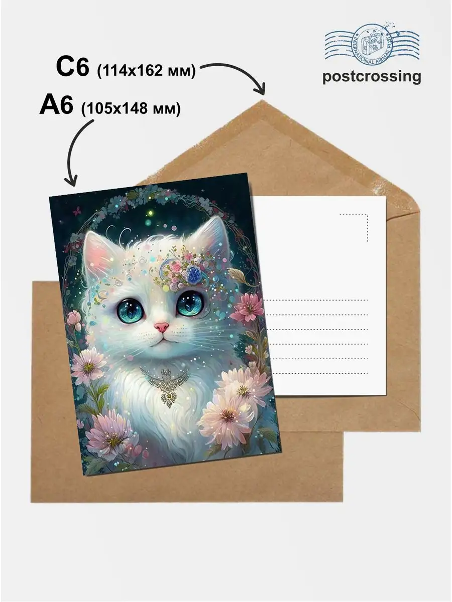 Art in Postcards for postcrossing - postcardpress