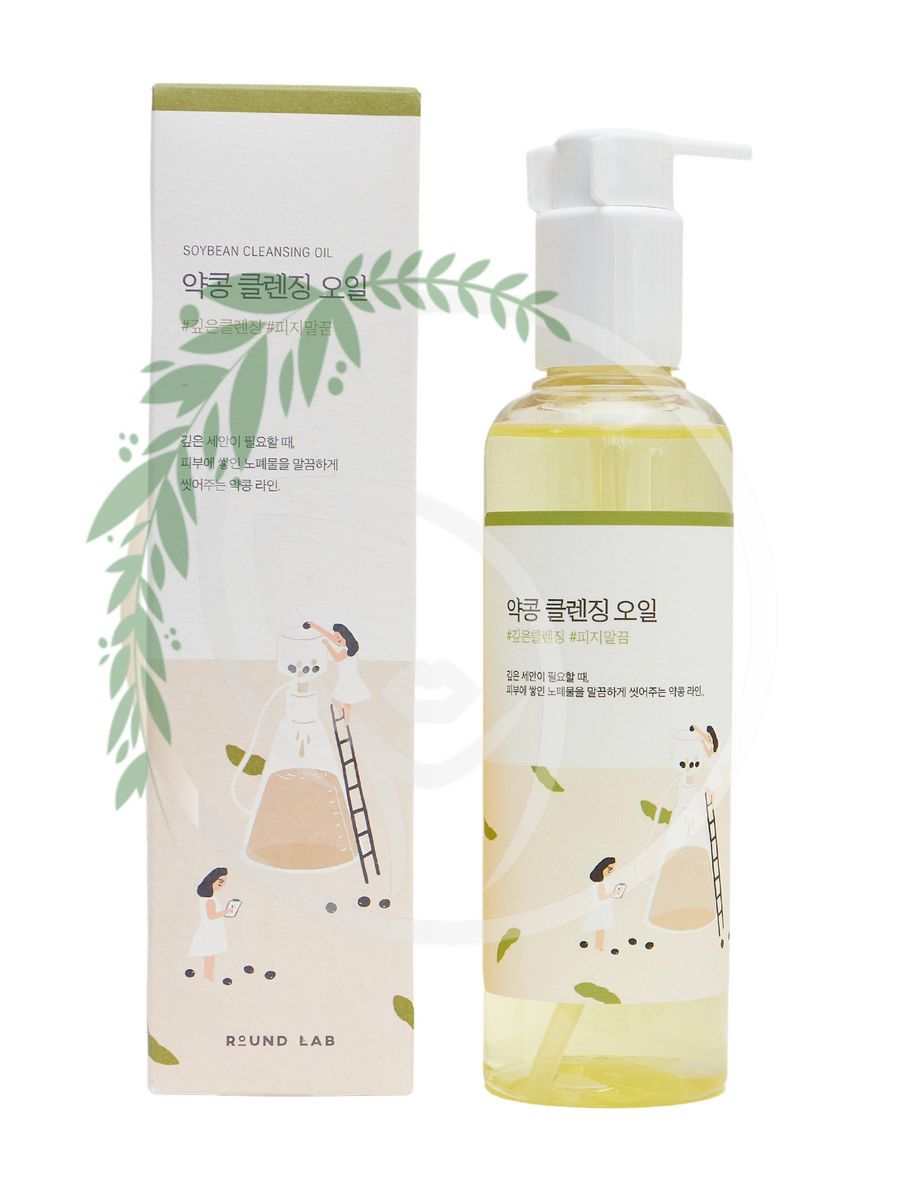 Round lab soybean cleansing oil. Гидрофильное масло Round Lab soybean Cleansing. Round Lab - soybean Nourishing Cleanser.