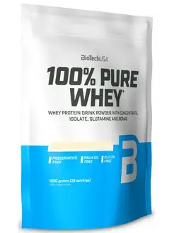 Протеин сывороточный 100% Pure Whey 1000 г. Без вкуса BioTechUSA 169268871 купить за 4 360 ₽ в интернет-магазине Wildberries