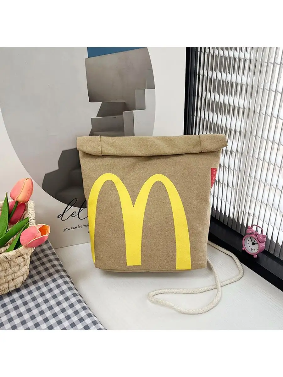 Сумка на плечо Mcdonalds МакДоналдс 169275171 купить в интернет-магазине  Wildberries