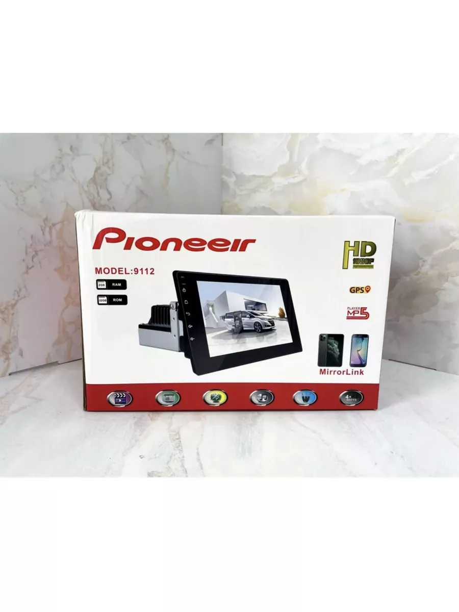 Поворотный Андройд с экраном на 7 дюймов Pioneer 169310230 купить за 7 114  ₽ в интернет-магазине Wildberries