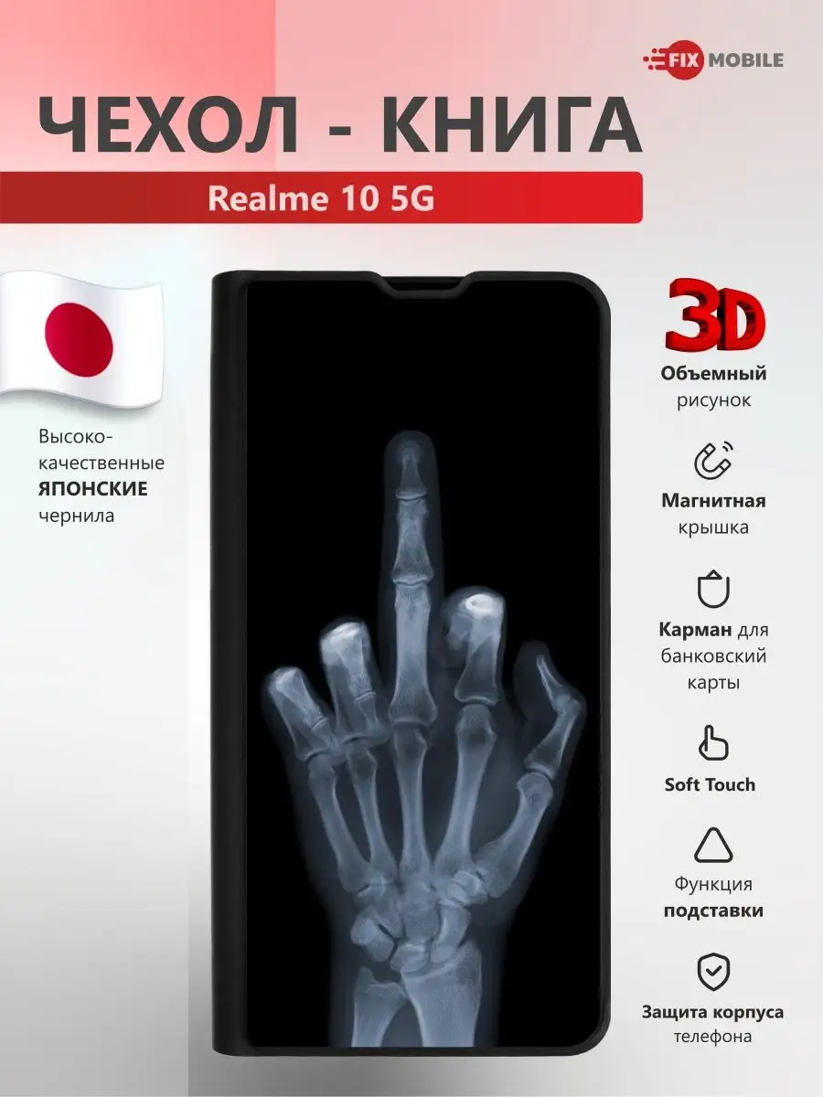 Чехол книжка Realme 10 5G JFK 169335364 купить за 619 ₽ в интернет-магазине  Wildberries