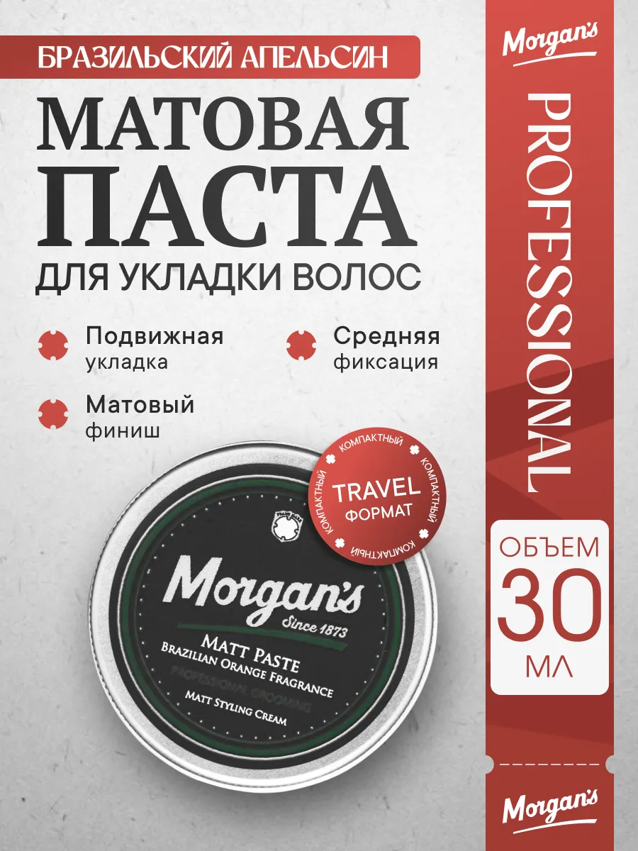 Матовая паста для волос...