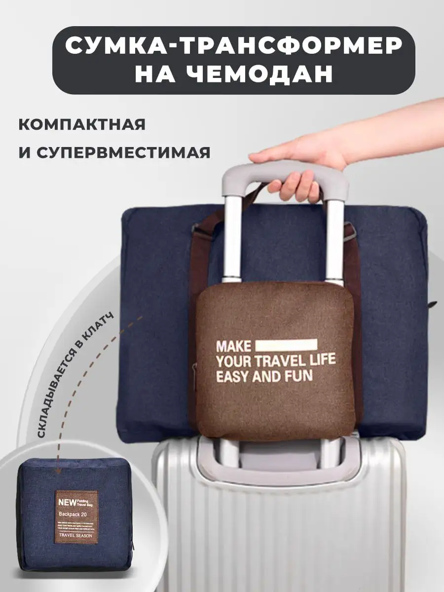 Дорожная сумка на чемодан...