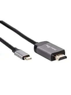 Кабель адаптер TYPE C HDMI 4K 60Hz 1.8 м медь Telecom 169366093 купить за 965 ₽ в интернет-магазине Wildberries