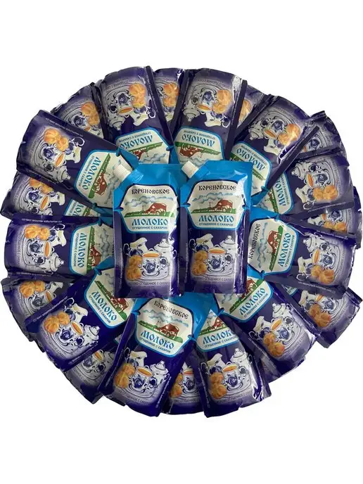 Коровка из Кореновки Сгущенка "Кореновская" ТУ 0,2% 270гр *24 шт, 270 г, 24 шт