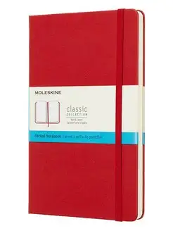 Блокнот в точку 130х210 твердая обложка 240стр QP066R Moleskine 169379438 купить за 2 406 ₽ в интернет-магазине Wildberries