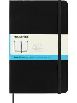 Блокнот в точку 130х210 твердая обложка 240стр QP066 Moleskine 169379457 купить за 2 406 ₽ в интернет-магазине Wildberries