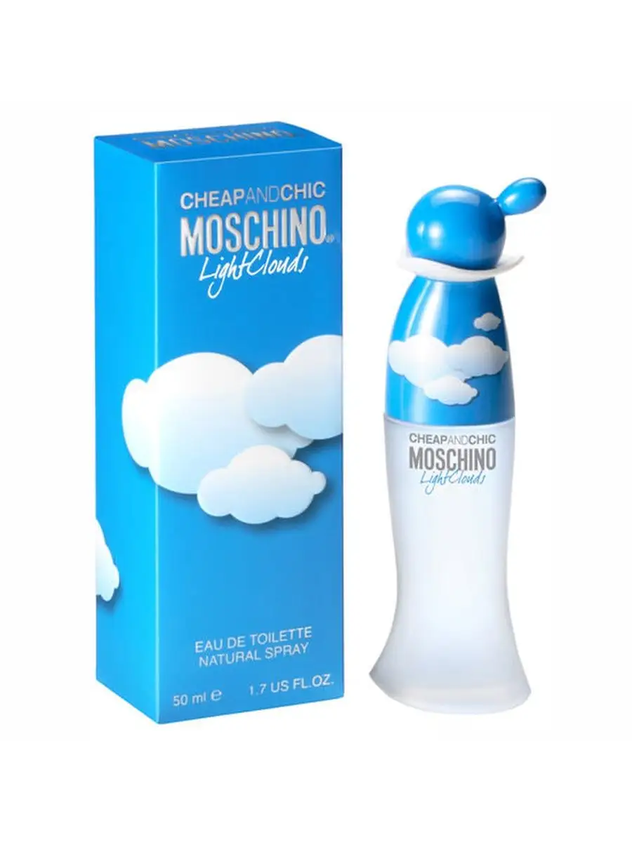 MOSCHINO Cheap And Chic Light Clouds духи на выбор 169406030 купить за 1  052 ₽ в интернет-магазине Wildberries