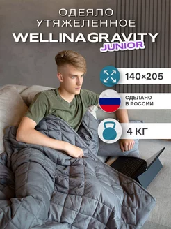 Утяжеленное одеяло 1.5 спальное GRAVITY, вес 4 кг WELLINAGRAVITY 169466863 купить за 6 231 ₽ в интернет-магазине Wildberries