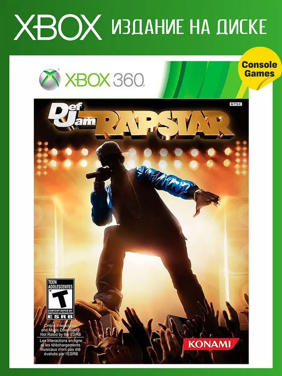 Xbox 360 Def Jam Rapstar (английская версия) Игра для Xbox 360 169492828  купить за 687 ₽ в интернет-магазине Wildberries