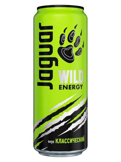 Jaguar Energy Drink Энергетик Jaguar Live New Energy 0.45 л. х 12 шт. ж бан, 0,45 л, 12 шт, фото 2