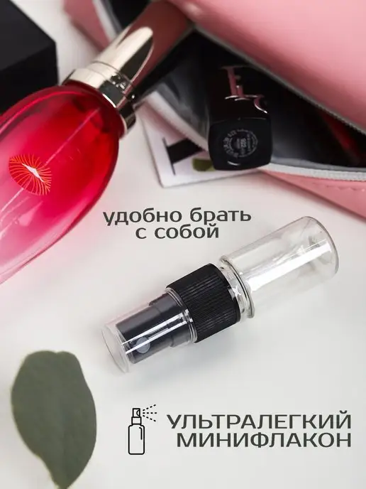 Plastic Product Атомайзеры для духов флакон с распылителем 10 мл 6 шт, 10 мл, 6 шт, фото 2