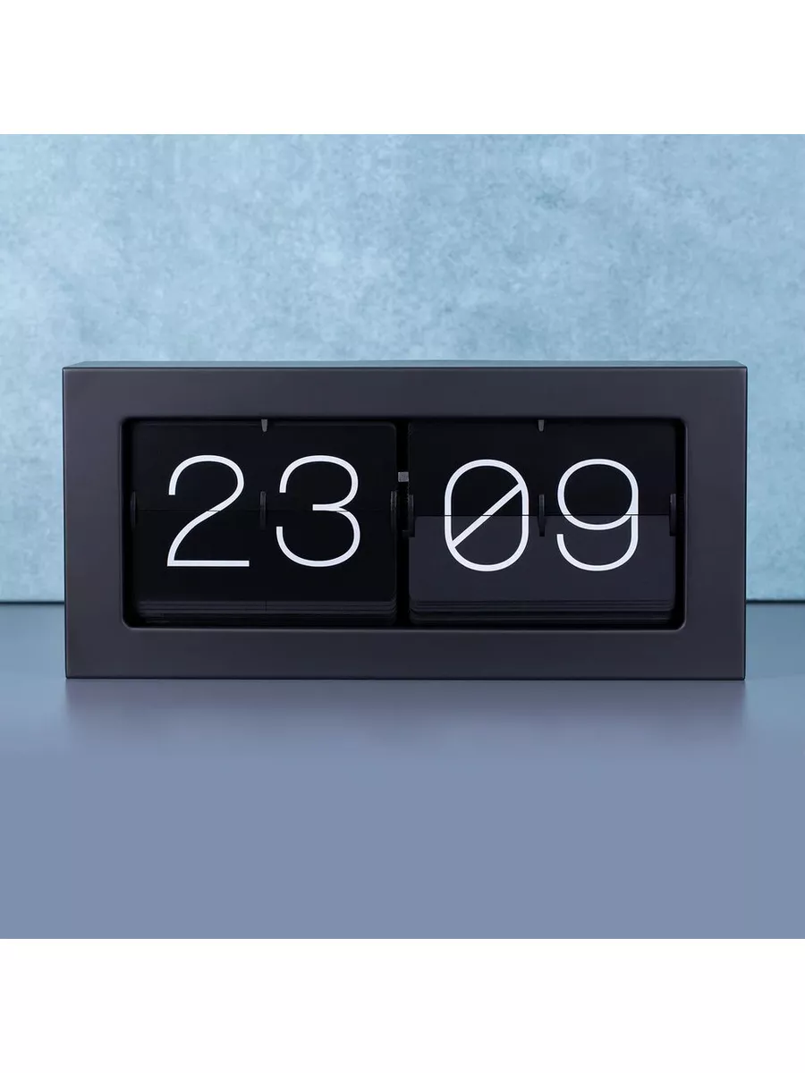 Перекидные часы FLIP CLOCK, металлические (36×9×17 см) MotionLamps  169515594 купить за 7 461 ₽ в интернет-магазине Wildberries