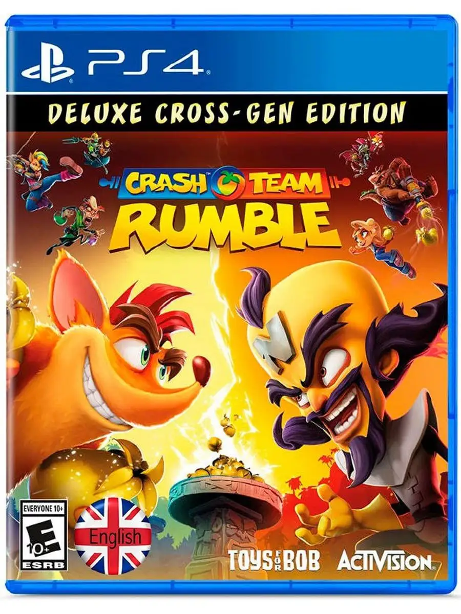 Игра Crash Team Rumble Deluxe Edition английская версия PS4 ULTRAGAMER  169515914 купить за 3 411 ₽ в интернет-магазине Wildberries