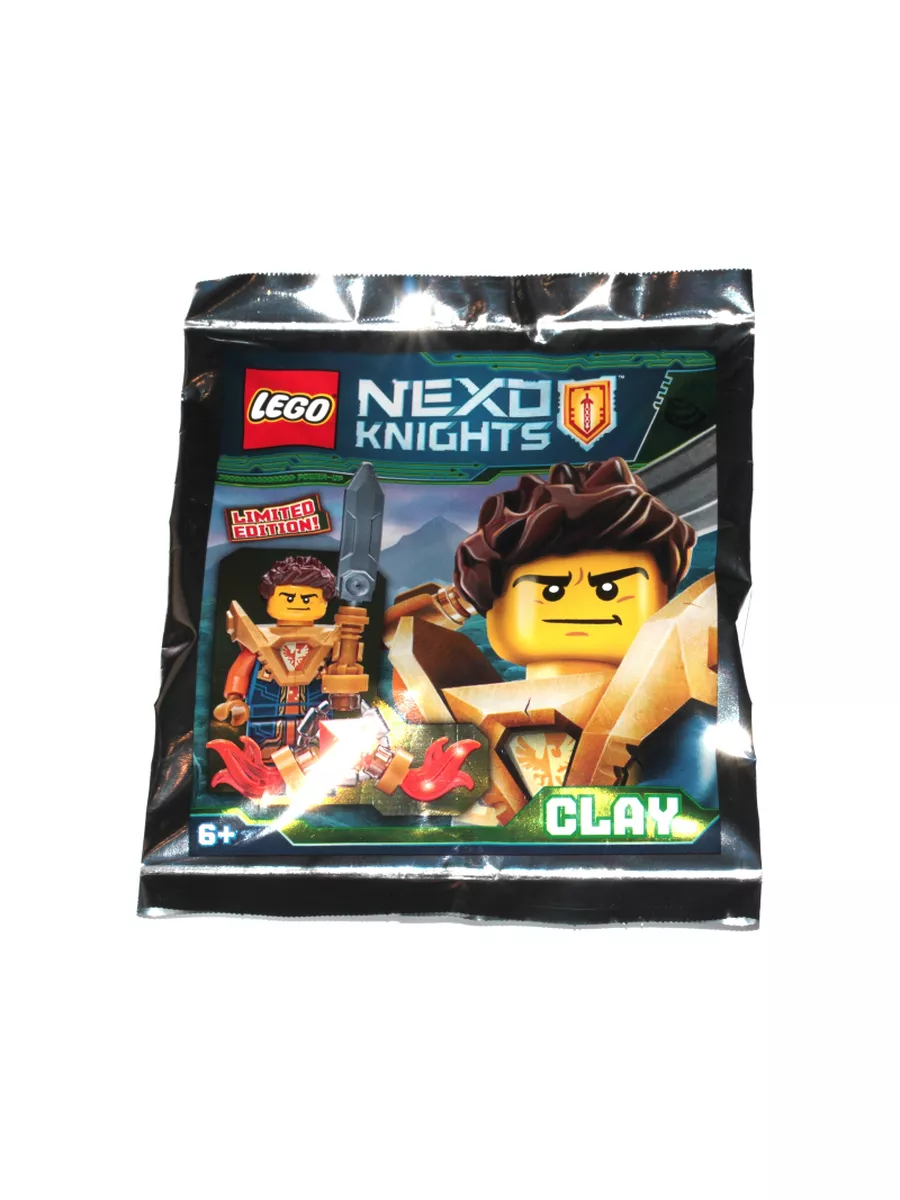 Lego nexo knights clay minifigure on sale