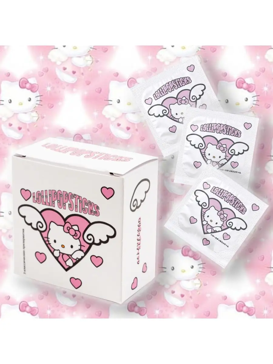 Презервативы аниме Hello Kitty Lollipopsticks 169518003 купить в  интернет-магазине Wildberries