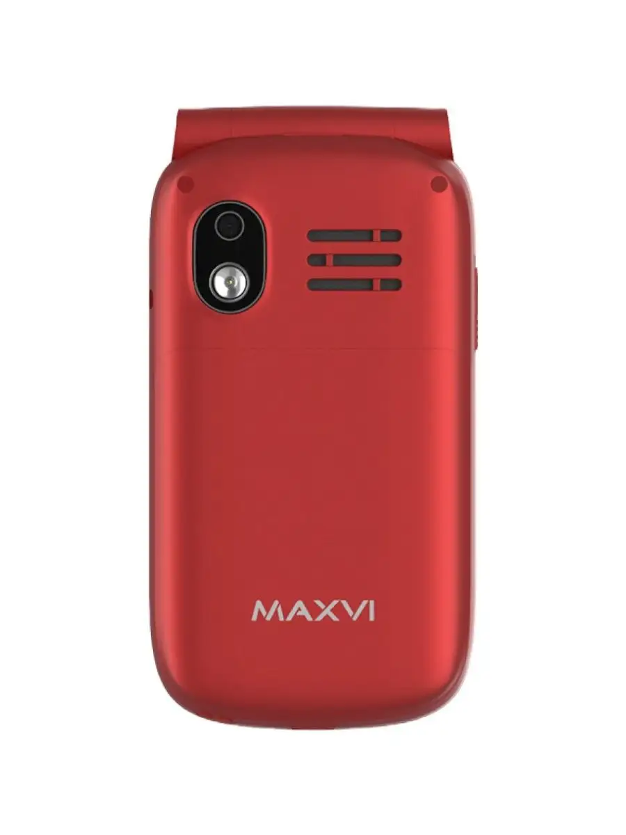 Мобильный телефон раскладной Maxvi E6, Красный Maxvi 169529896 купить за 2  657 ₽ в интернет-магазине Wildberries